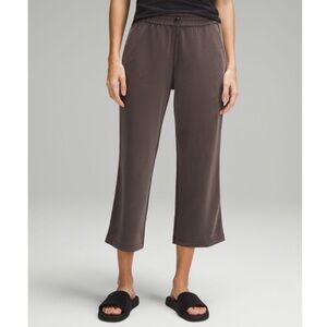 Lululemon Softstreme High Rise Straight Leg Crop Pant Expresso Brown 14 NWT